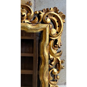 Handcrafted Walnut Wood Carved Victorian <b>Mirror</b> | Moradabad Wholesale - Product Image 4