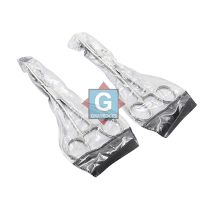 Straight Rampley <b>Sponge</b> Holding Forceps Foerster <b>Sponge</b> Forceps 12 Straight Serrated Surgical Holding Instruments - Product Image 3