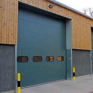 Puerta de Garaje Seccional Personalizable con Apertura y Cierre Automático sin Contacto para Transporte de Carga en Centros Logísticos - Product Image 2