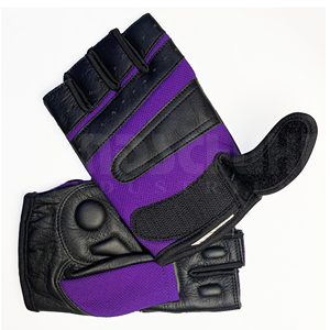 Gants de musculation professionnels Deep Purples avec rembourrage amélioré de la paume |   Poignée antidérapante de qualité supérieure pour un équipement de musculation ultime - Product Image 6