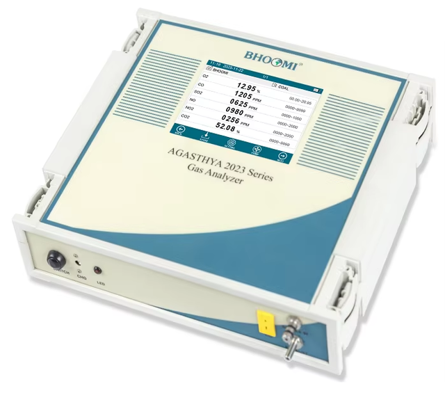 High Accuracy Portable Flue Gas Analyzer BI 230 with Oxygen CO SO2 NO HC for Boiler Monitoring and Industrial Emission Control