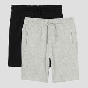 OEM Mens Fleece Sweat <b>Shorts</b> Fleece <b>Shorts</b> Drawcord Waist <b>Shorts</b> Low MOQ Production Service - Product Image 3