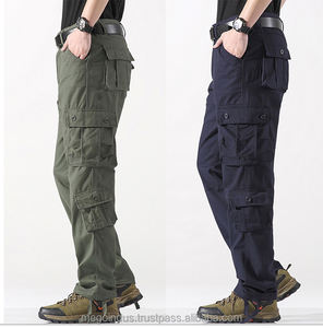 Pantalones Cargo Ligeros de Cintura Alta para Hombre, Primavera 2026, Casuales, de Algodón, Tácticos, Tallas Grandes, Impermeables - Product Image 6