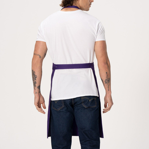Long <b>Waterproof</b> Kitchen Cooking <b>Apron</b> Industrial Grade Heavy Duty Workwear Chef <b>Aprons</b> Adjustable Waist Bib <b>Apron</b> - Product Image 2