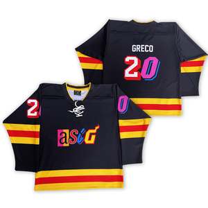 Nuevo Uniforme de Hockey sobre Hielo Liso Popular de Alta Calidad, el Mejor Diseño, Transpirable, de Secado Rápido, con Logotipo Personalizado, Poliéster/Algodón - Product Image 3