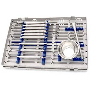 Kit de Levage du Sinus Maxillaire avec Cassette, Instruments Chirurgicaux Dentaires pour Greffe Osseuse d'Implants, Chirurgie Orale, Usage Hospitalier, pour Chien - Product Image 6