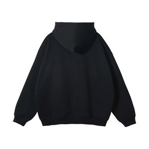 Vente en gros de sweats à capuche pour hommes de haute qualité, en coton épais, effet vieilli, coupe oversize, personnalisables, délavés à l'acide, style pull-over - Product Image 2