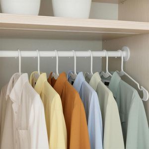 Organizzatore per Armadio Resistente, Salvaspazio, Appendiabiti in Plastica Bianca per Adulti, Confezione da 50 per Camicie e Giacche - Product Image 3