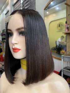 Piano pour Ombre, Cheveux Humains 100% du Vietnam, Trame et Closure, Lisse comme un Os, Super Double Drawn, Trame Simple - Product Image 6