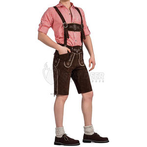 Ensemble de costumes Lederhosen bavarois de qualité supérieure pour hommes, fournisseur en gros - Product Image 4