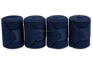 Bandages pour chevaux en polaire 300 GSM, très demandés par Costa Sports, largeur 4 pouces, longueur 3 m, pour l'équitation - Product Image 6