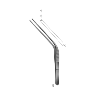Pinzas Angulares Troeltsch 1*2 Dientes 115mm |   Instrumentos Dentales Vitra de Acero Inoxidable de Primera Calidad - Product Image 3