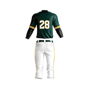 Uniforme de Béisbol de Diseño Nuevo y Calidad Premium para Adultos, Ropa Deportiva de Alta Calidad con Logotipo Personalizado, Tallas para Adultos - Product Image 4