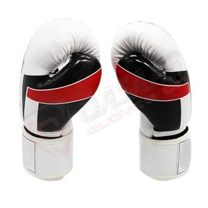 Gants de boxe en gros nouvelle tendance MMA professionnel Logo personnalisé Kickboxing Muay-Thai formation 16oz gants de boxe en cuir - Product Image 5
