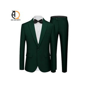 Tenues Formelles 3 Pièces Veste Pantalon avec Gilet Coupe Slim Costume de Luxe Homme - Product Image 3