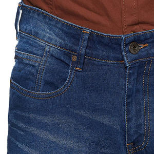 New Latest Style Hot Sale Wholesale Men's Cotton Formal Vintage Slim Fit Quick Dry <b>Jeans</b> <b>Work</b> Wear - Product Image 6