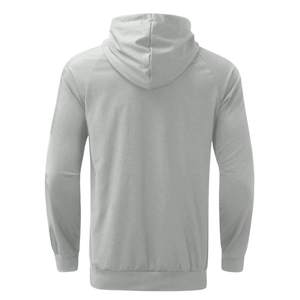 Conjunto Deportivo Informal con Capucha Gris para Hombre, Manga Larga con Cierre, Ropa Deportiva Transpirable de Forro Polar, Traje para Correr, Corte Regular, Ropa de Otoño - Product Image 3