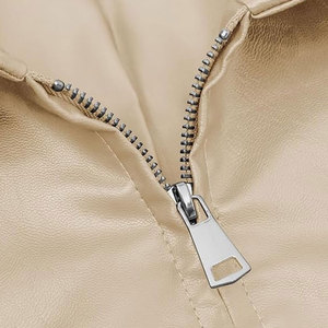 Chaquetas de cuero de manga larga más vendidas para damas, las mejores chaquetas de cuero a la moda para mujer, ropa de invierno. - Product Image 5