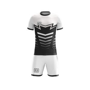 Tenues de football confortables et respirantes, haute qualité, design personnalisé multicolore, impression par sublimation, ensemble de maillots de football - Product Image 3