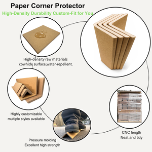 Protectores de Bordes de Papel Kraft de Alta Calidad / Tamaños Personalizables para Envío y Uso Industrial - Product Image 2