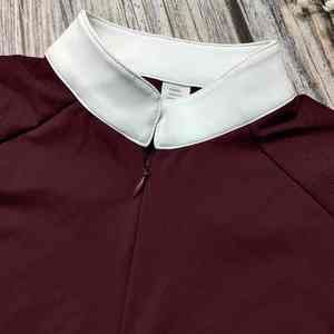 ผ้าผสมไนลอนโพลีเอสเตอร์คุณภาพดีสำหรับขายส่ง เนื้อผ้าเรียบลื่น ระบายอากาศได้ดี ผ้าทิ้งตัวสวยหรู ดูมีสไตล์ เหมาะสำหรับเสื้อผู้หญิง - Product Image 5