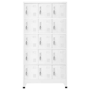 Armario de acero gris claro Tamaño de 35,4 "x 15,7" x 70,9" - Product Image 2