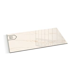 Azulejos de Porcelana Esmaltada Beige Marrón de Diseño Moderno de 600x1200 mm para Baño y Paredes Interiores, Acabado Clásico Brillante - Product Image 1