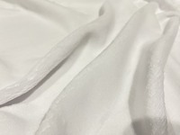 Tissu en flanelle blanc 100% polyester ignifuge, écologique, super doux, 280 GSM, pour jouets, vêtements, textiles de maison