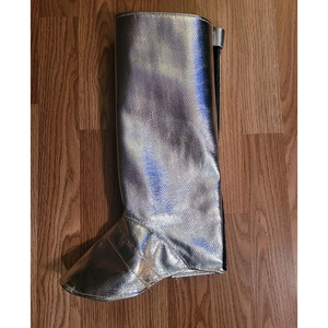 Protection de jambe de soudure en aluminium et para-aramide résistante aux coupures avec logo personnalisé, vêtements de sécurité professionnels en gros à vendre - Product Image 5