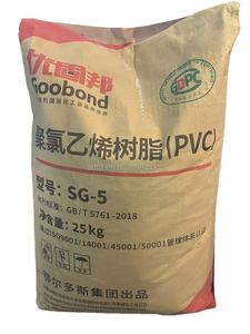 Gránulos de resina de PVC suave transparente de cristal virgen de bajo precio, tipo SG5, colores compuestos de inyección para suelas de zapatos, botas de lluvia [<span class=keywords><strong>B</strong></span>] - Product Image 2