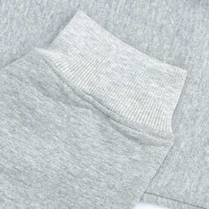 Ensemble survêtement sportif pour garçons grandes tailles, sweat-shirt et pantalon de jogging, ensemble deux pièces personnalisé noir et gris, vêtements pour enfants en gros - Product Image 5