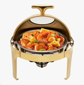 Matériel de service de buffet en acier inoxydable professionnel, accessoire de restauration pour restaurants et événements au meilleur prix - Product Image 3