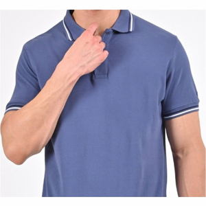 Nouvel arrivage : Lots de polos unis pour hommes – T-shirts polo décontractés et tendance, coupe ajustée, style streetwear, disponibles en gros (OEM) - Product Image 4