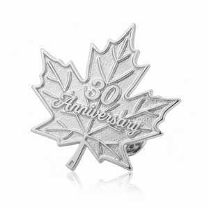 Nuevos pines de metal personalizados con la bandera de Canadá, recuerdo del 30 aniversario del país en 2026 - Product Image 5