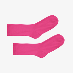 Wholesale Autumn Knitted <b>Breathable</b> Polyester Custom Logo Running <b>Socks</b> Athletic Sports Casual Pink <b>Socks</b> - Product Image 4