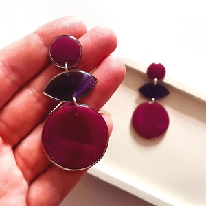 <b>Top</b> Demanded Personalized Resin <b>Earrings</b> With Unique Design Trendy Handmade Gift For Women And Girls Bulk Supplier - Product Image 3