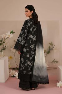 Ensemble Kurta et pantalon Fashion Lawn, vêtements indiens et pakistanais, collection été, imprimé, 3 pièces, tenue ethnique pour femmes, robes décontractées - Product Image 6