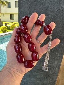 Chapelet islamique Misbaha en résine étanche fait main, Tasbih religieux, Cadeau de Ramadan et de l'Aïd, Décoration d'intérieur, Ange circulaire - Product Image 6
