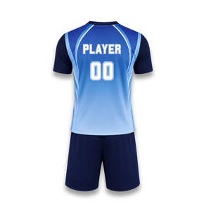 Camiseta de Voleibol Sublimada de Manga Corta, Uniforme de Equipo Personalizado, Ropa Deportiva de Malla de Secado Rápido, Proveedor OEM con Protección UV - Product Image 2