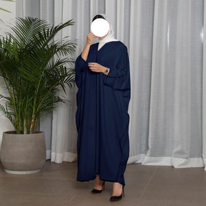 OEM Meilleures ventes : Abaya plissée style Kaftan, Robe marocaine, Robe arabe pour femme, Robe de soirée modeste pour musulmanes de Dubaï, Vêtement islamique modeste - Product Image 5