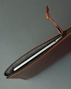 Handmade Real Leather Sleeve Stone Guard Protective <b>Cover</b> <b>Laptop</b> Sleeve Bag for Pro 16 Inch LLS-0020 - Product Image 3