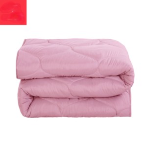ผ้านวมสีฟ้าอ่อนแบบควิลท์ สีพื้น สไตล์โมเดิร์น ผลิตจากโพลีเอสเตอร์ 100% ซักได้ ชุดเครื่องนอน 4 ชิ้น 300 เส้นด้าย สำหรับใช้ในบ้าน - Product Image 4