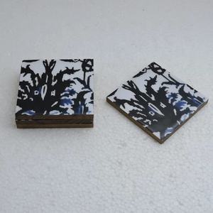 High Quality Cheap Prices Enamel Coated MDF Wood Coaster / <b>Mats</b> & Pads Custom Color Logo Luxury Hotel Wedding Hot Sell Low MOQ - Product Image 4