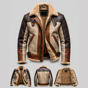 Veste en cuir élégante pour homme, couleur personnalisée, 100% cuir, veste en cuir slim personnalisée pour homme - Product Image 1