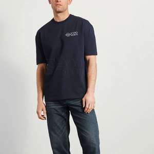 T-shirt Homme Respirant Écologique 100% Coton Design Épuré Tissu Extensible Coupe Classique Motif Uni Lavé Parfait pour l'Été - Product Image 2