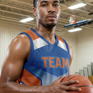 Uniforme de Baloncesto Personalizable al por Mayor con MOQ Bajo, Uniforme de Baloncesto Duradero de Secado Rápido, Jersey de Baloncesto de Poliéster - Product Image 4