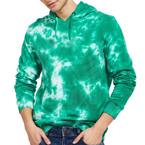 Sweat-shirt à capuche tie-dye pour homme, à manches longues, décontracté, avec coupe confortable, capuche à cordon et poche kangourou - Product Image 4