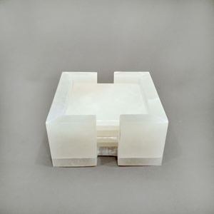 Ensemble de sous-verres en marbre d'albâtre indien Royal Finish, collection de vaisselle design, cadeau, vente en gros, offre directe d'usine - Product Image 3