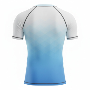2026 Exclusive <b>Compression</b> <b>Shirt</b> <b>Mens</b> Gym Sports Running Fitness Workout Bodybuilding Short Sleeve Sports Apparel UPF50+ - Product Image 3