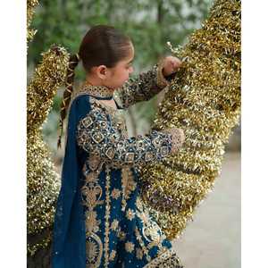 Tenues assorties pour la famille, mère et fille, pour les fêtes, look tendance - Product Image 3